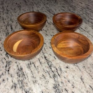 Target Wooden Dip Bowl Set of 4